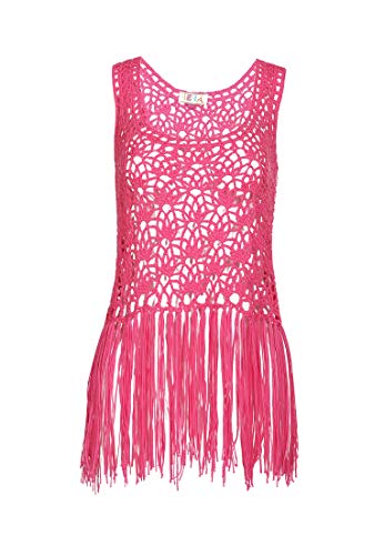 aleva Women's Top, Neon Pink, X XX-Large von aleva