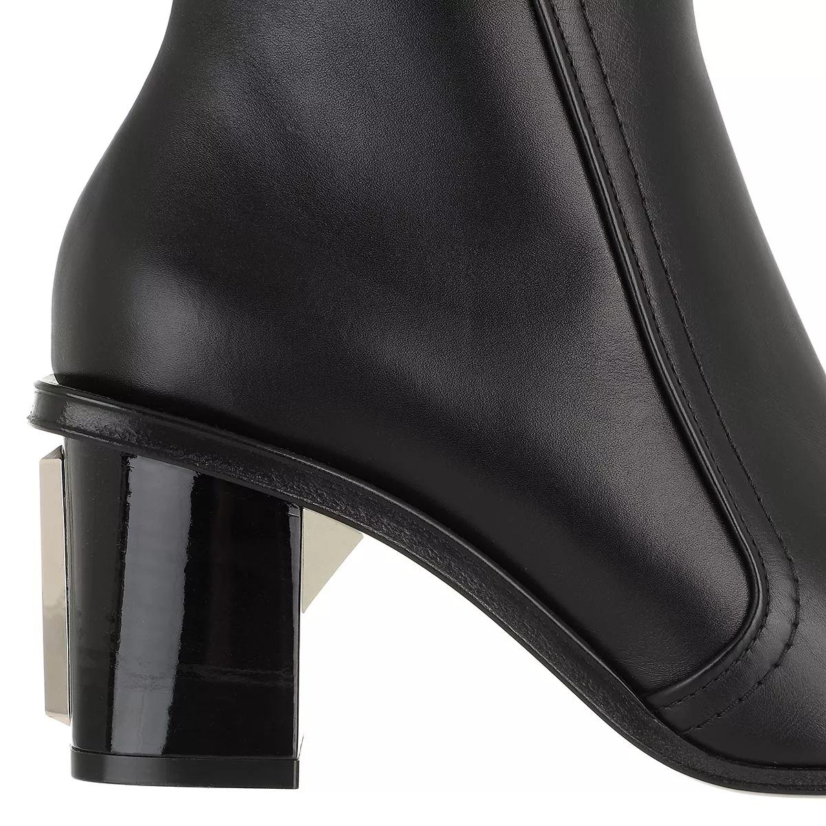 Alexander McQueen Boots & Stiefeletten - Bootie Leather - Gr. 35 (EU) - in Schwarz - für Damen von alexander mcqueen