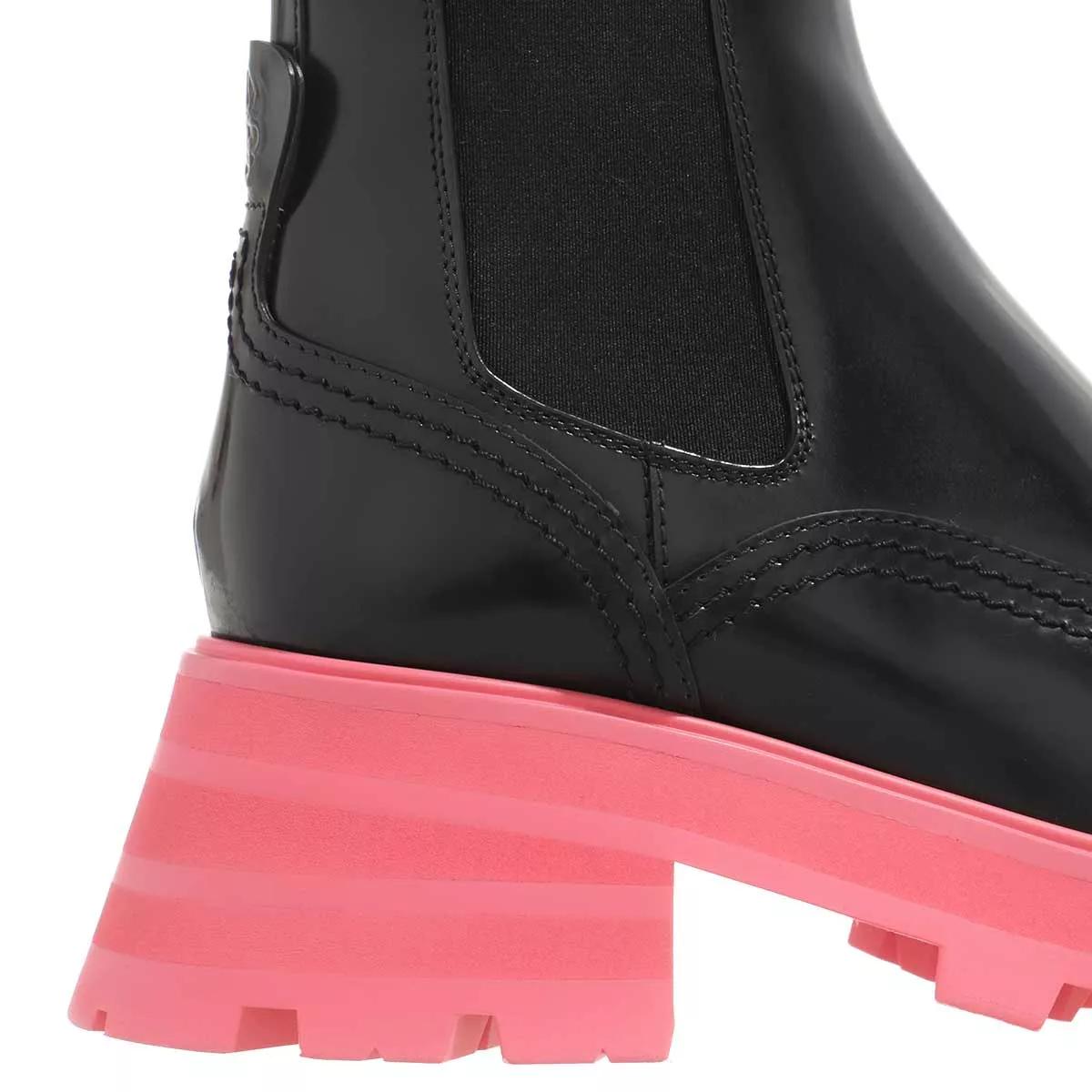 Alexander McQueen Boots & Stiefeletten - Wander Chelsea Boots Leather - Gr. 38 (EU) - in Rosa - für Damen von alexander mcqueen