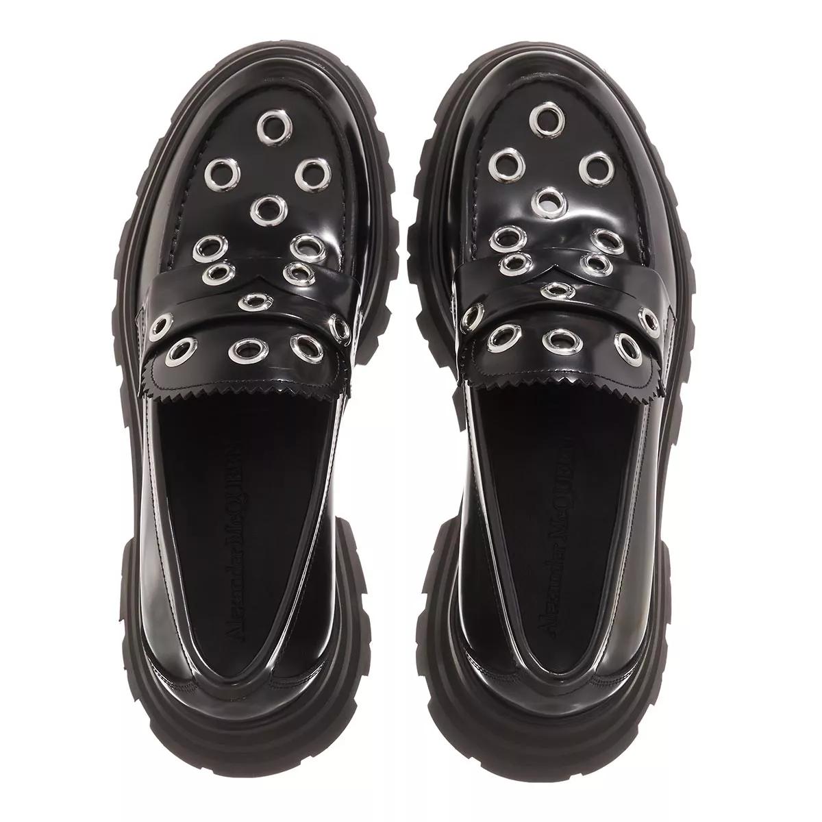 Alexander McQueen Loafers & Ballerinas - Loafers Leather - Gr. 37 (EU) - in Schwarz - für Damen von alexander mcqueen