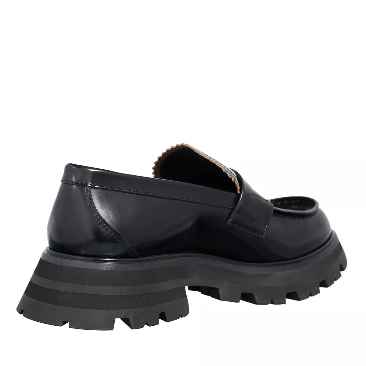 Alexander McQueen Loafers & Ballerinas - Wander Loafers Leather - Gr. 40,5 (EU) - in Schwarz - für Damen von alexander mcqueen