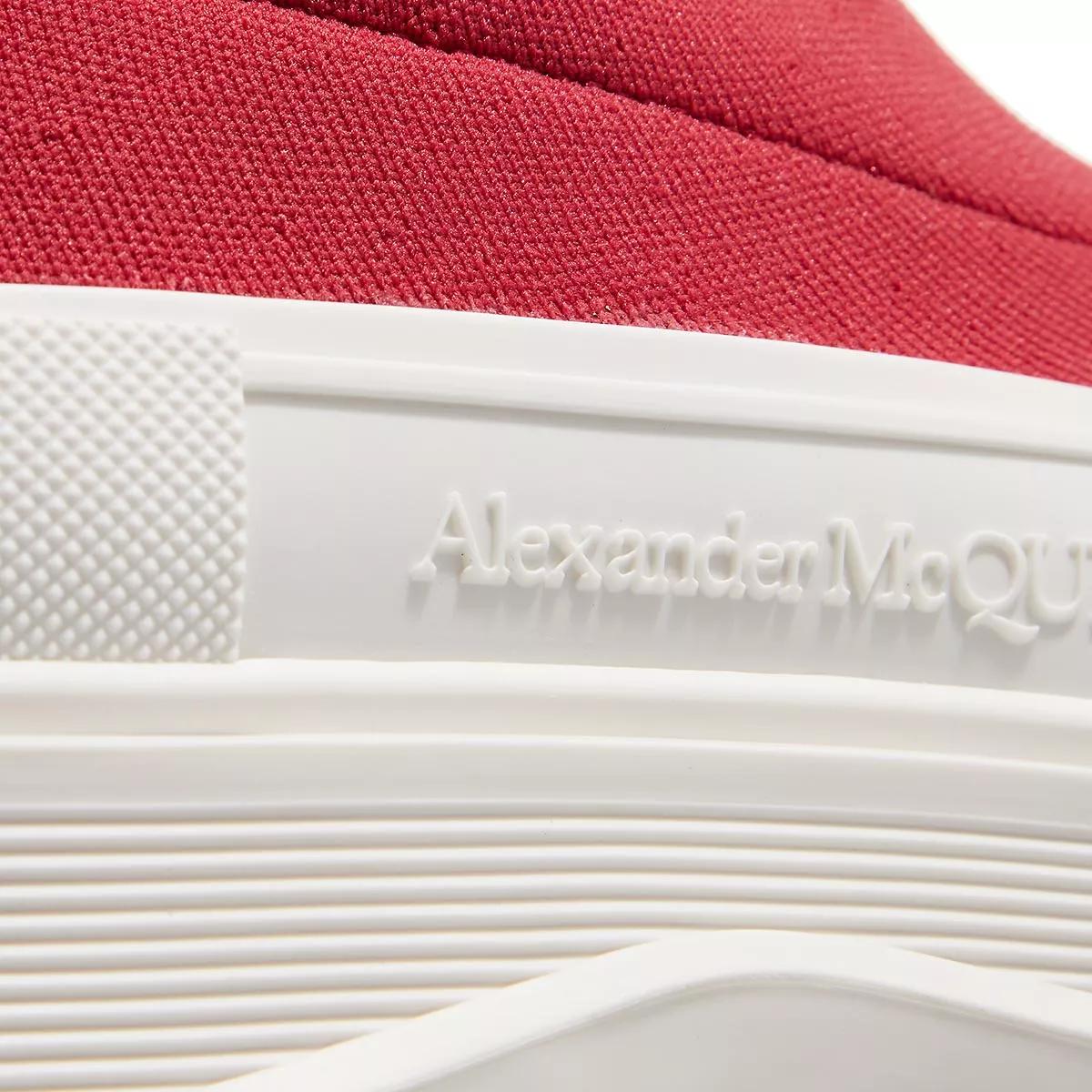 Alexander McQueen Sneakers - Red Stretch Nylon Tread Slick Sneakers - Gr. 38 (EU) - in Rot - für Damen von alexander mcqueen