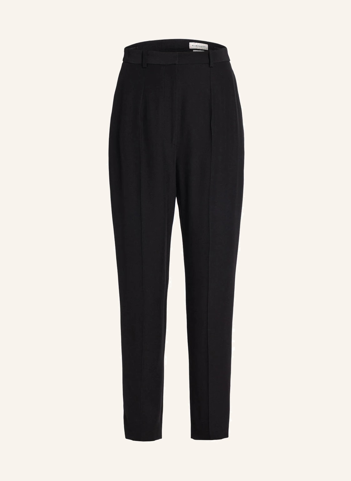 Alexander Mcqueen 7/8-Hose schwarz von alexander mcqueen