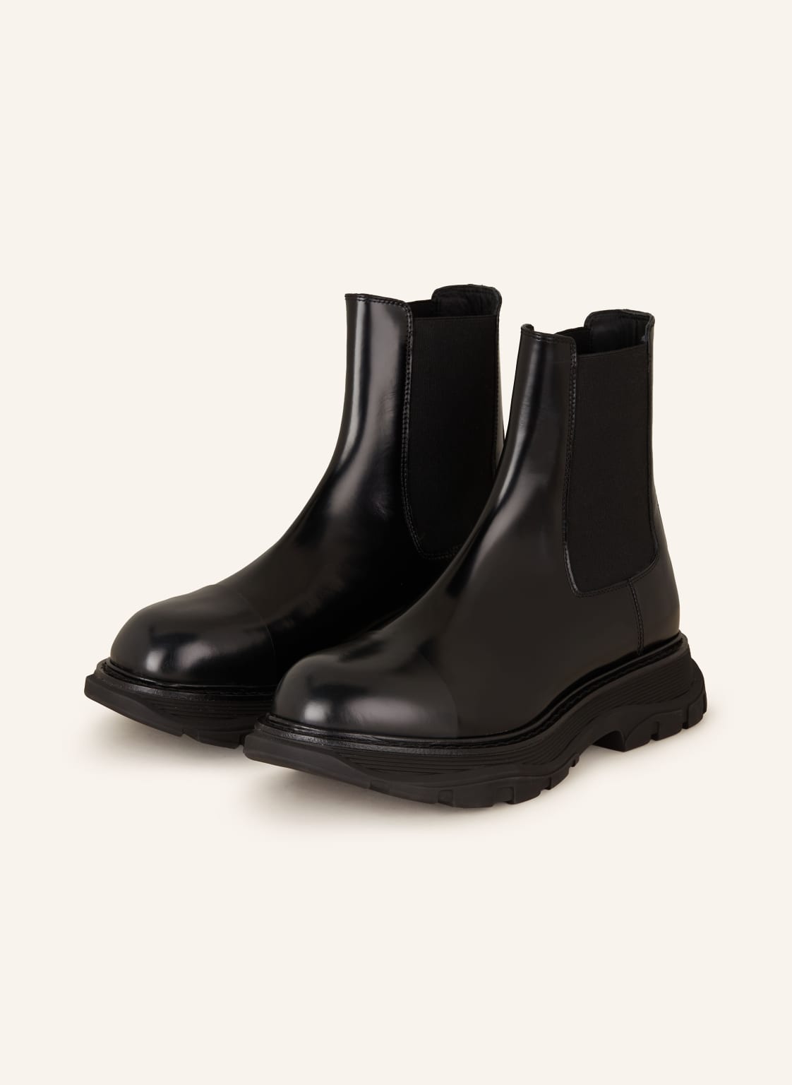 Alexander Mcqueen Chelsea-Boots schwarz von alexander mcqueen