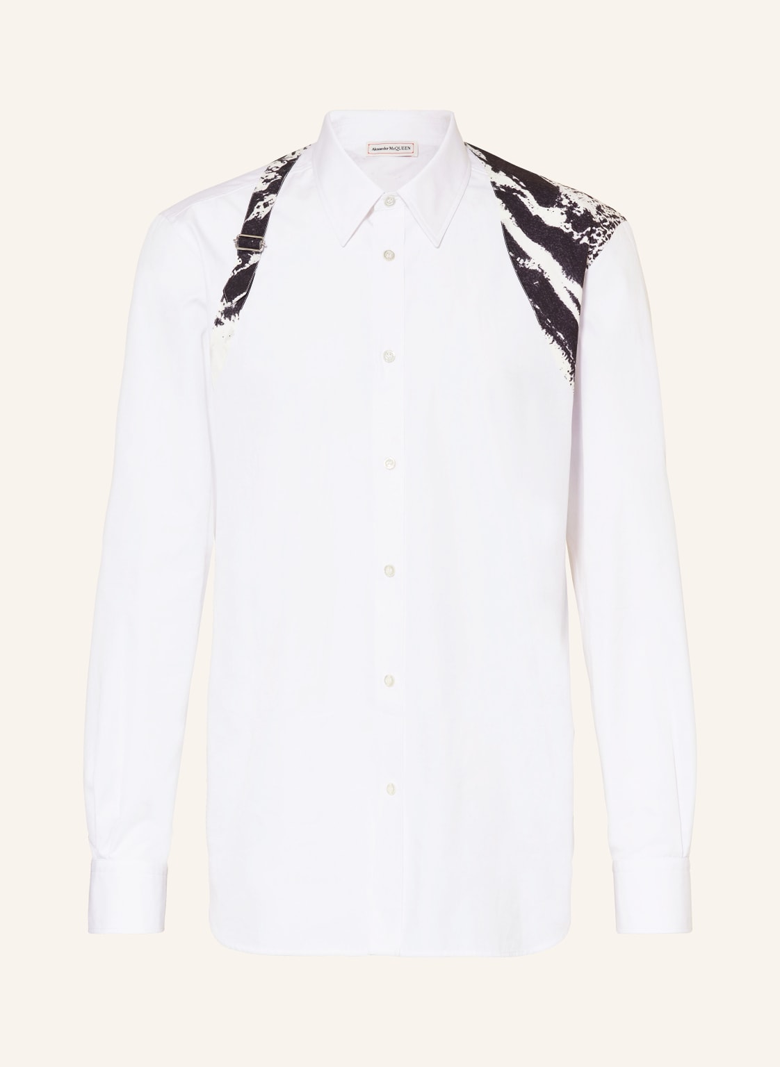 Alexander Mcqueen Hemd Regular Fit weiss von alexander mcqueen