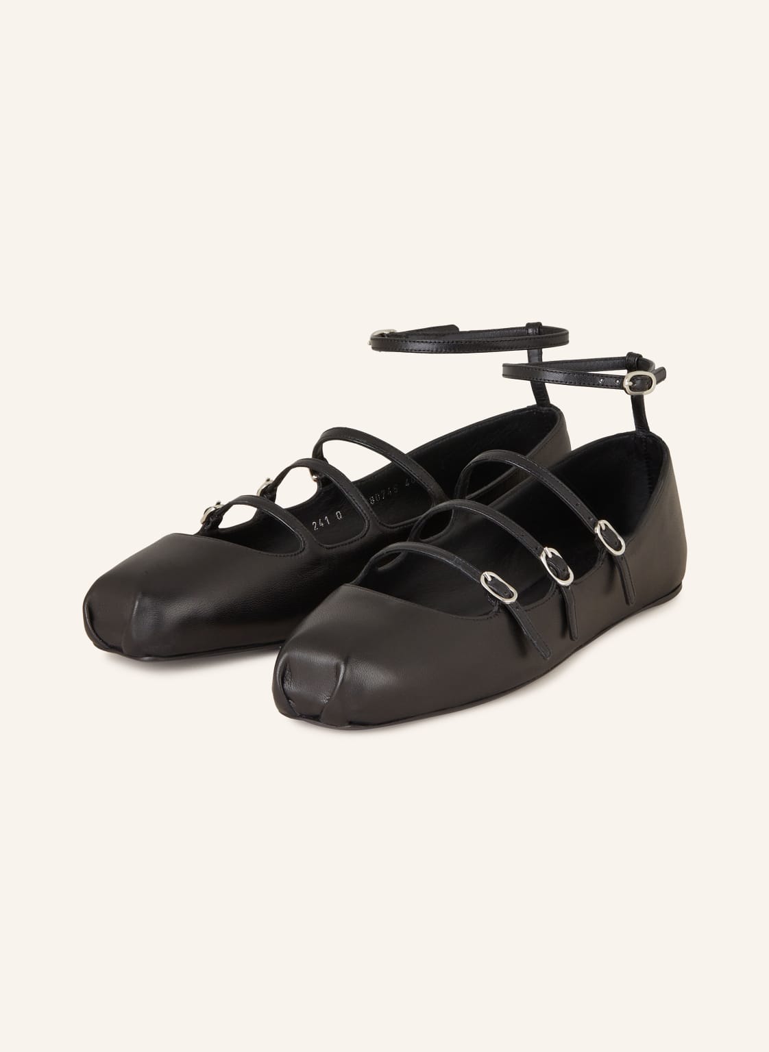 Alexander Mcqueen Slingballerinas schwarz von alexander mcqueen