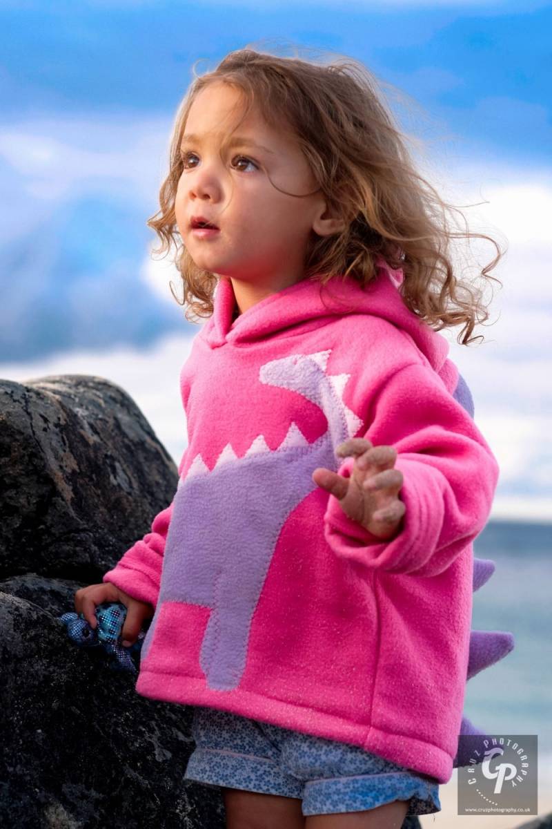 Rosa Dinosaurier Hoodie, Mädchen Rosa Spike Stacheliger Dino Enkelin Geschenk, Hoodie von alfieandalice