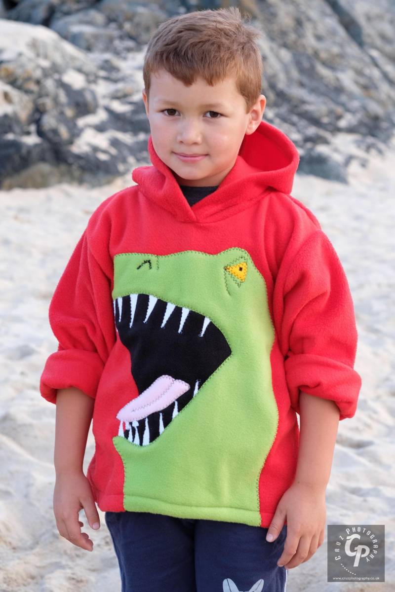 T-Rex Dinosaurier Spike Hoodie, Benutzerdefinierte Spiked Dino Kinder Spiky Erwachsene Hoodie von alfieandalice