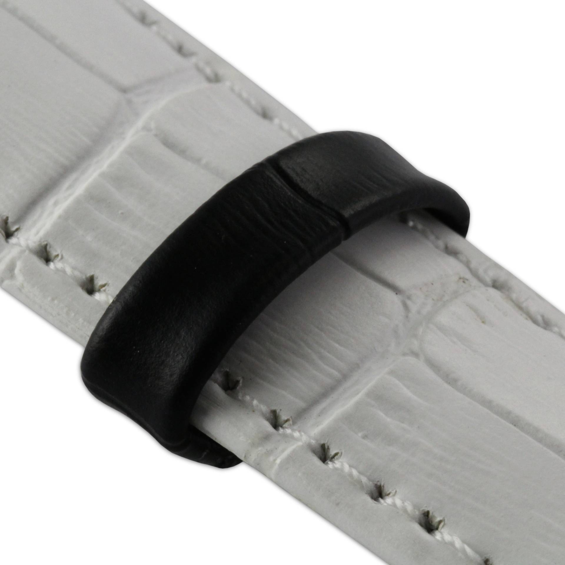 4x Lederuhr Armband Halteschleife Nur Band Keeper Halter Alle Farben von alfindingsltd