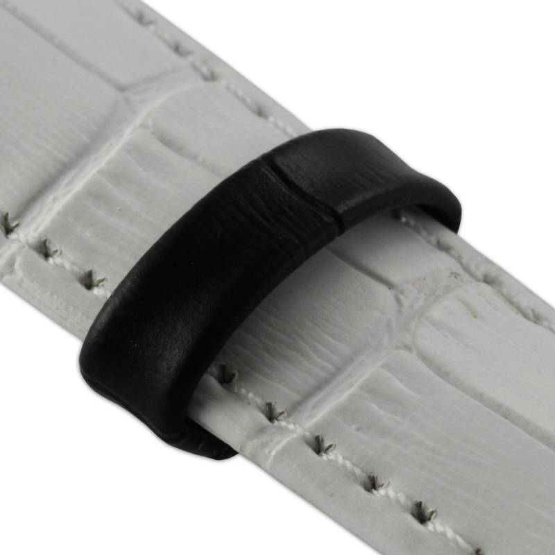 4x Lederuhr Armband Halteschleife Nur Band Keeper Halter Alle Farben von alfindingsltd