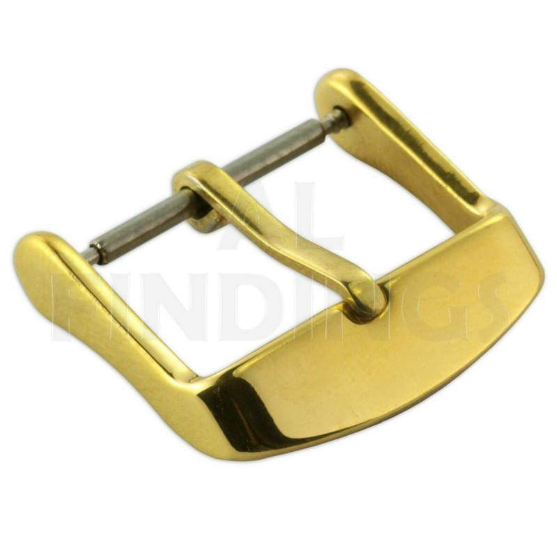 Gold Uhrenschnalle Ersatz Lose Neu Uhrenarmband Schnallen Uhren Werkzeug | 10 von alfindingsltd