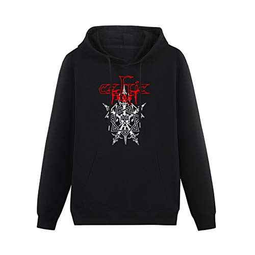 Celtic Frost Morbid Tales 1984 Album Cover Hoodies Long Sleeve Pullover Loose Hoody Mens Sweatershirt Size XL von algem