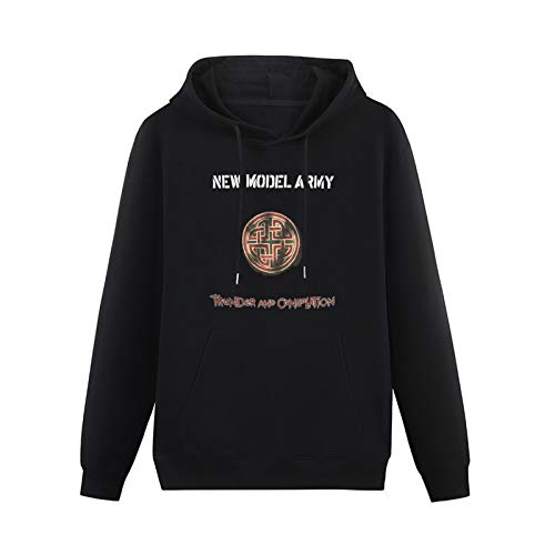 Model Army (NMA) Thunder and Consolation Hoodies Long Sleeve Pullover Loose Hoody Mens Sweatershirt Size 3XL von algem