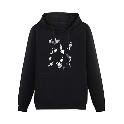 Rock The Gazette Poster Hoodies Long Sleeve Pullover Loose Hoody Mens Sweatershirt Size M von algem