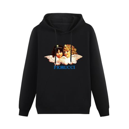 algem Quant Fiorucci Angels Hoodie Cotton Hoody Men Round Neck Long-Sleeved Casual Hoody Size S von algem