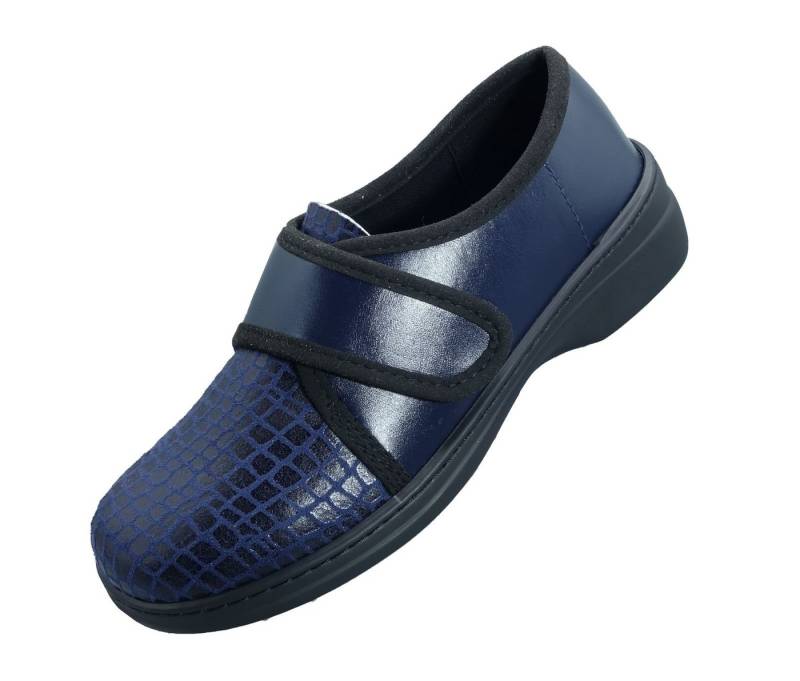 algemare Algemare Damen Filz Hausschuh 5982-0803 blau Hausschuh von algemare