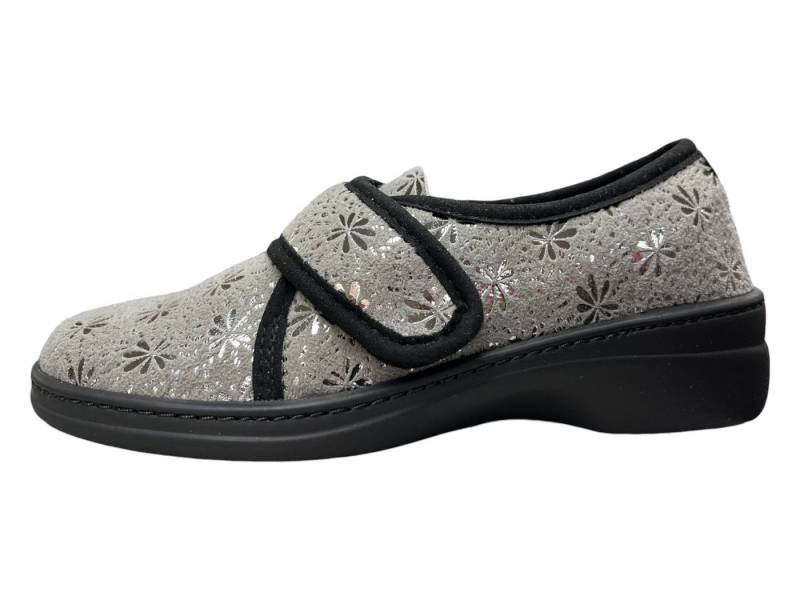 algemare Algemare Damen Hausschuh 8325-2929 achat grau/kombi Hausschuh von algemare