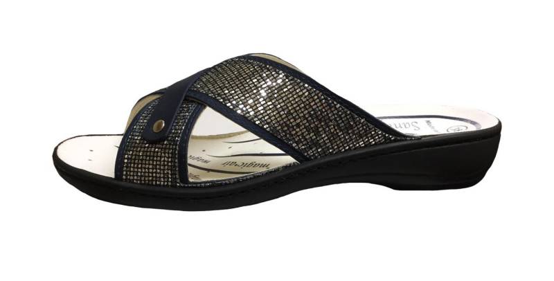 algemare Algemare Damen Pantolette 3458-8788 ozean blau Clog von algemare