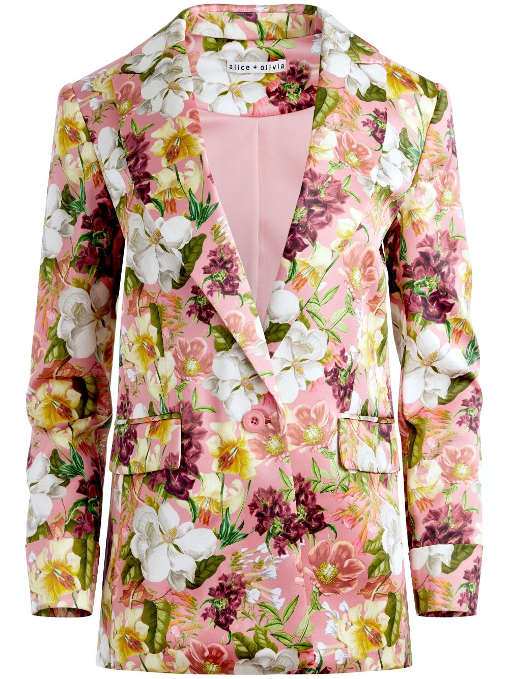 alice + olivia Blazer mit Blumen-Print - Rosa von alice + olivia