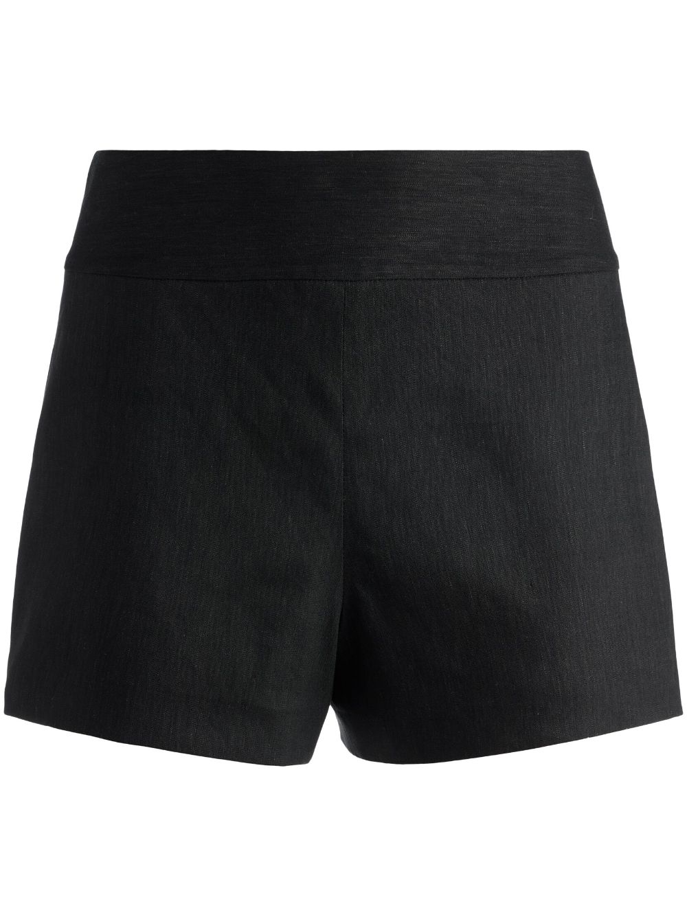 alice + olivia Donald Shorts mit hohem Bund - Schwarz von alice + olivia