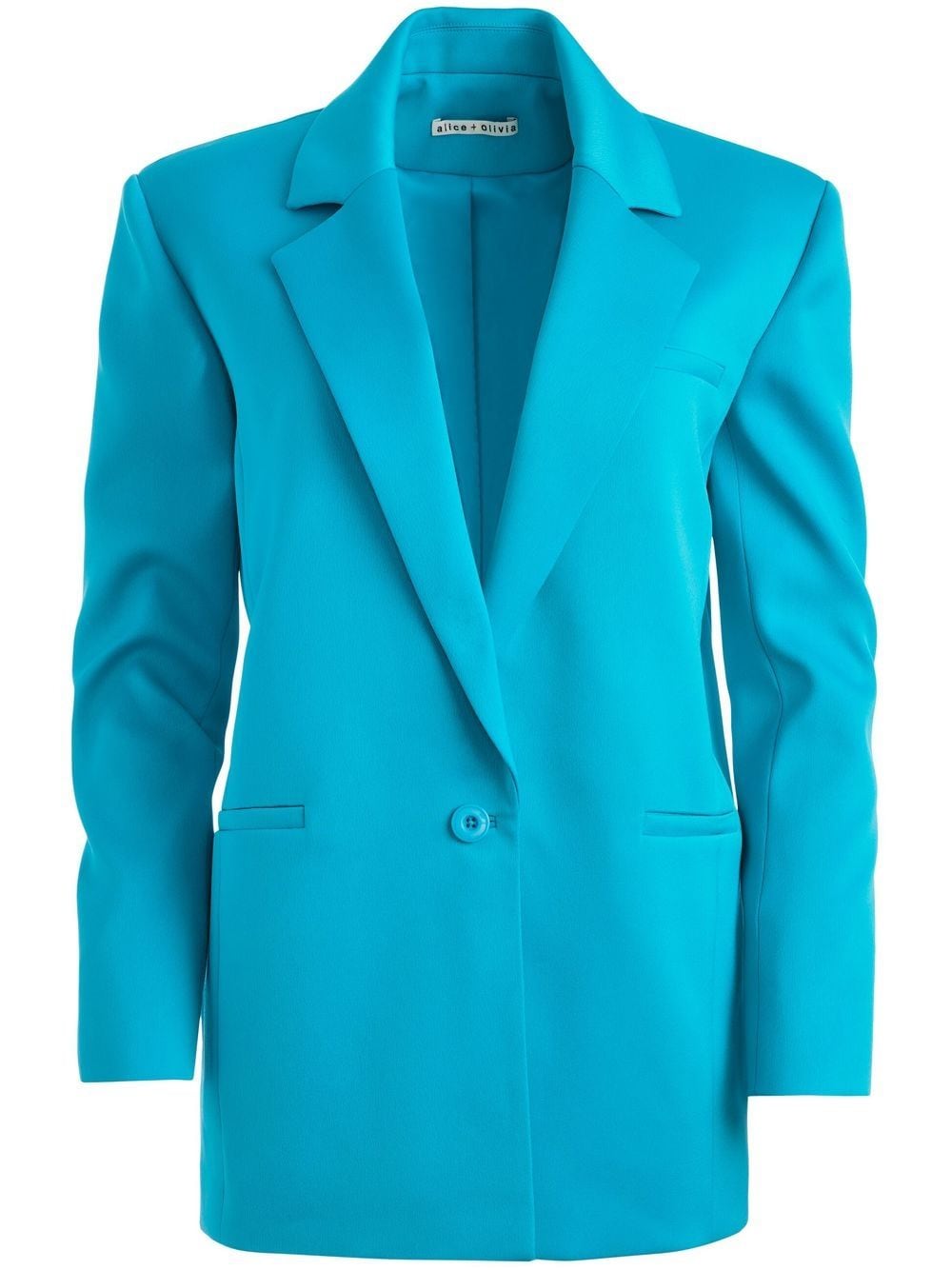 alice + olivia Einreihiger Blazer - Blau von alice + olivia