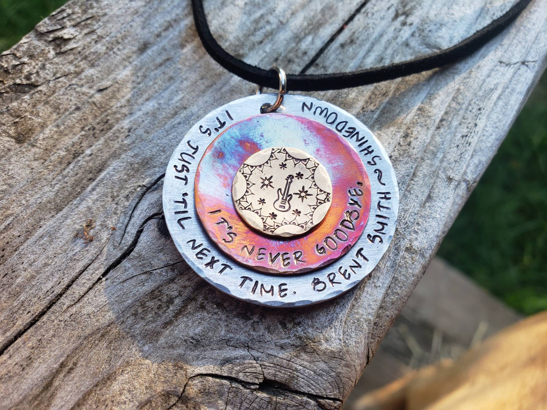Custom Shinedown Hand Gestempelt Metall Halskette Oder Schlüsselbund. Individuell. Kann Gemacht Werden, Um Zu Sagen, Was Sie Wollen von aliciaeccles