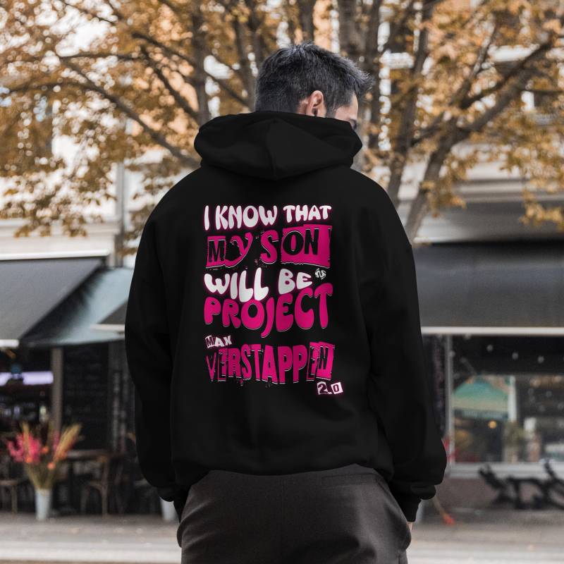 Project Max Verstappen 2.0 College Unisex Hoodie - Funny F1 Merch Or Perfect Gift For A Dad Who Is Into Racing & Motorsport Project Max Verstappen 2.0 College Unisex Hoodie - Funny F1 Merch Or Perfect Gift For A Dad Who Is Into Racing & Motorsport von alienpace