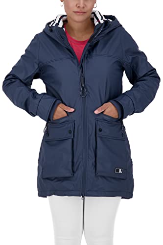 alife & kickin Damen AudreyAK A Raincoat Damenjacke rainstyle Jacket XS-XXL, Marine, M von alife & kickin