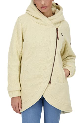 ALIFE and Kickin CarlottaAK G Coat Damen Winterjacke, gefütterte Jacke Creme S von alife & kickin