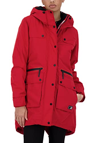 ALIFE and Kickin CharlotteAK A Coat Damen Winterjacke, gefütterte Jacke Cranberry S von alife & kickin