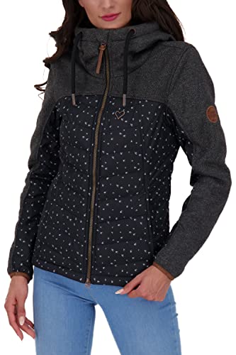 alife & kickin Damen Colbieak B Jacket Winterjacke Damenjacke Damenwinterjacke Warm Gefüttert XS-XXXL, Moonless, XL EU von alife & kickin