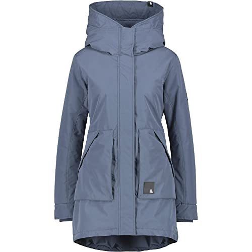 ALIFE and Kickin FloraAK Parka Damen Winterjacke, gefütterte Jacke Nightblue XS von alife & kickin