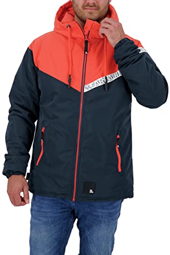 ALIFE and Kickin JackAK Jacket Herren Winterjacke, gefütterte Jacke Marine S von alife & kickin