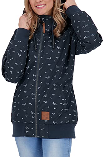 ALIFE and Kickin JohannaAK Jacket Damen Winterjacke, gefütterte Jacke Marine L von alife & kickin