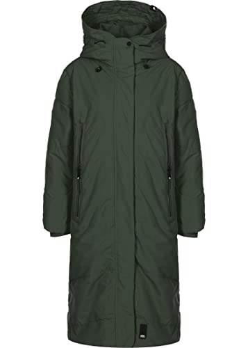 ALIFE and Kickin JunaAK Parka Damen Winterjacke, gefütterte Jacke Dark Forest L von alife & kickin