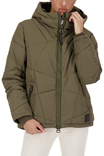 ALIFE and Kickin KasandraAK A Jacket Damen Winterjacke, gefütterte Jacke Stone XS von alife & kickin