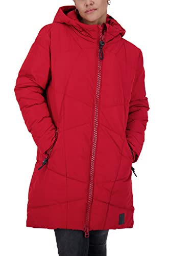 ALIFE and Kickin KasiaAK A Coat Damen Winterjacke, gefütterte Jacke Cranberry M von alife & kickin