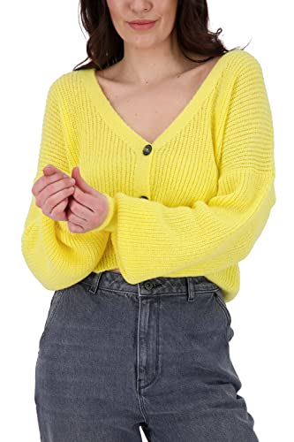 ALIFE and Kickin KrissyAK Knit Cardigan Damen Strickjacke Lemonade XXL von alife & kickin