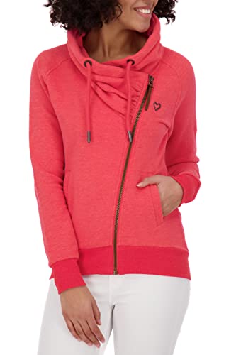 ALIFE and Kickin LimaAK A Sweatjacket Damen Sweatjacke Coral Melange XS von alife & kickin