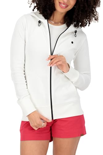 ALIFE AND KICKIN LissandraAK A Sweat Jacket Damen Kapuzensweatjacke, Jacke white S von alife & kickin