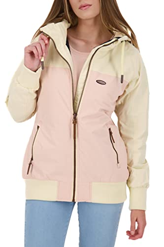 ALIFE and Kickin MaliaAK A Jacket Damen Winterjacke, gefütterte Jacke Creme M von alife & kickin