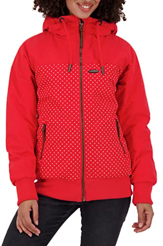 ALIFE and Kickin MaliaAK B Jacket Damen Winterjacke, gefütterte Jacke Fuchsia M von alife & kickin