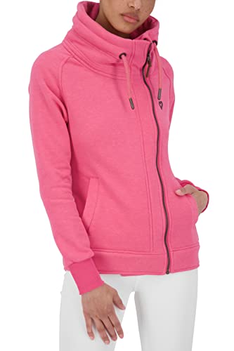 ALIFE and Kickin MerylAK Sweatjacket Damen Sweatjacke Flamingo L von alife & kickin