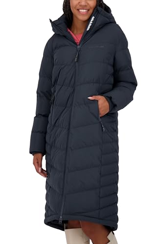 ALIFE AND KICKIN NinaAK A Puffer Coat - Winterjacke Damen, Warm Gefütterter Steppmantel mit Kapuze, Modische Lange Puffer Jacke in Daunenoptik, Damen Winterjacke, Jacke marine M von alife & kickin