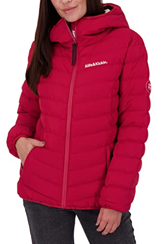 ALIFE and Kickin RabeaAK A Jacket Damen Winterjacke, gefütterte Jacke Cranberry L von alife & kickin