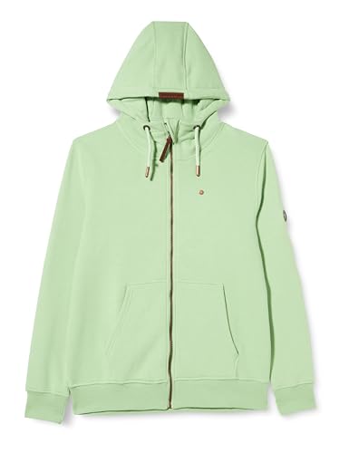 ALIFE and Kickin TrasherAK A Hooded Sweatjacket Herren Kapuzensweatjacke, Sweatjacke pear Melange XXL von alife & kickin