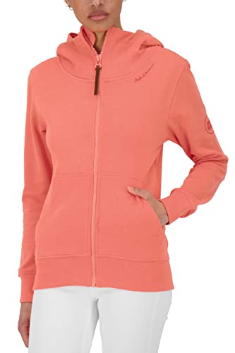 ALIFE and Kickin YasminaAK A Sweatjacket Damen Salmon Melange XS von alife & kickin