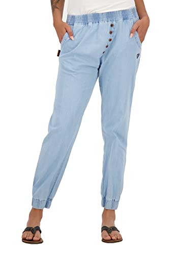 ALIFE and Kickin AlexisAK DNM Pant Damen Light Denim M von alife & kickin