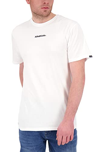 ALIFE and Kickin AlfieAK E Shirt Herren Kurzarmshirt, Shirt White XL von alife & kickin
