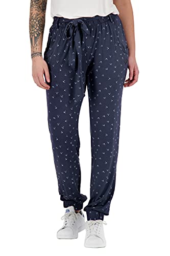 ALIFE and Kickin AliceAK Pant – Damen Stoffhose – Klassisch & Bequem für Freizeit & Alltag – Elegante Freizeithose - Lange Hose Marine S von alife & kickin
